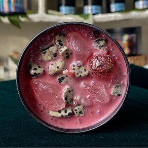 Cupids Arrow Crystal Candle